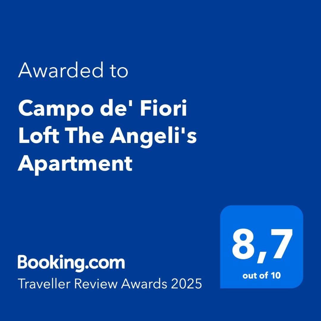 Campo De' Fiori Loft The Angeli'S Apartment Рим Екстериор снимка